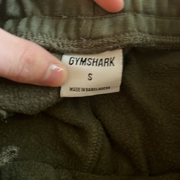 Gymshark Olive Green Fitted Joggers - Small - Picture 2 of 2